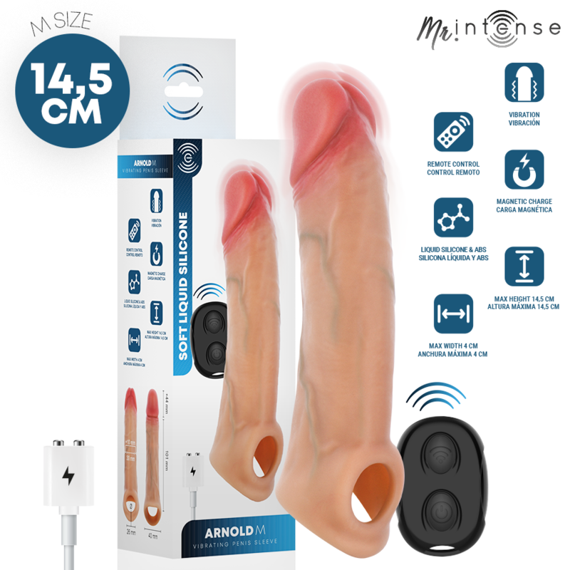 MR INTENSE - ARNOLD M VIBRADOR FUNDA PENE SILICONA CONTROL REMOTO 14.5 CM -Ø- 4 CM 14 img 228521 4df8e74588494f14f02cfbf60c745d3f 1