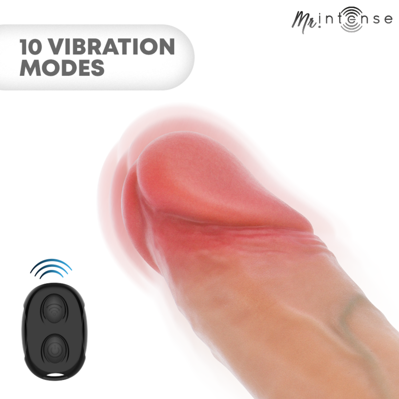 MR INTENSE - ARNOLD M VIBRADOR FUNDA PENE SILICONA CONTROL REMOTO 14.5 CM -Ø- 4 CM 2 MR INTENSE - ARNOLD M VIBRADOR FUNDA PENE SILICONA CONTROL REMOTO 14.5 CM -Ø- 4 CM - Imagen 2