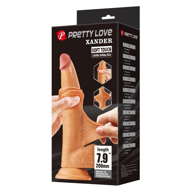 PRETTY LOVE - XANDER DILDO REALÍSTICO 20 CM Ø 5 CM COLOR NATURAL 9 PRETTY LOVE - XANDER DILDO REALÍSTICO 20 CM Ø 5 CM COLOR NATURAL - Imagen 9