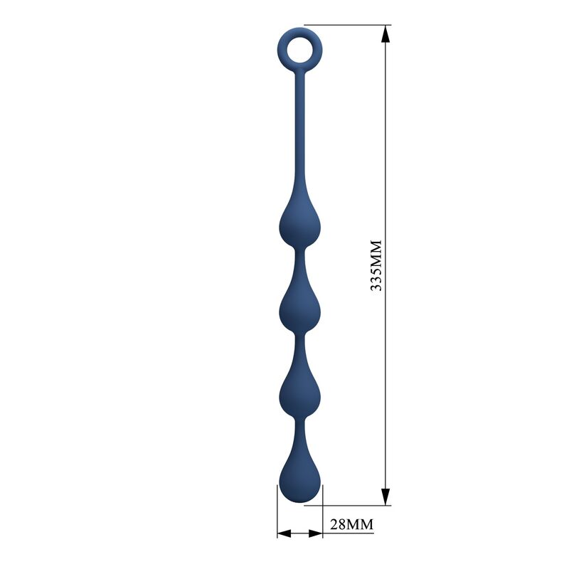 MR PLAY - BOLAS ANALES SILICONA AZUL TALLA M 33 CM 5 MR PLAY - BOLAS ANALES SILICONA AZUL TALLA M 33 CM - Imagen 5