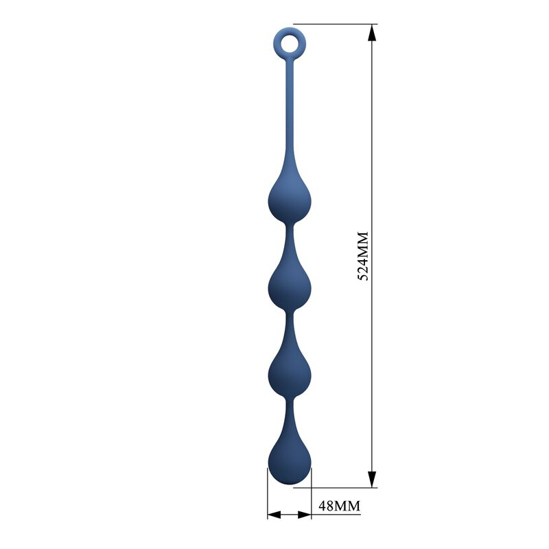 MR PLAY - BOLAS ANALES SILICONA AZUL TALLA XL 52,5 CM 8 MR PLAY - BOLAS ANALES SILICONA AZUL TALLA XL 52,5 CM - Imagen 8