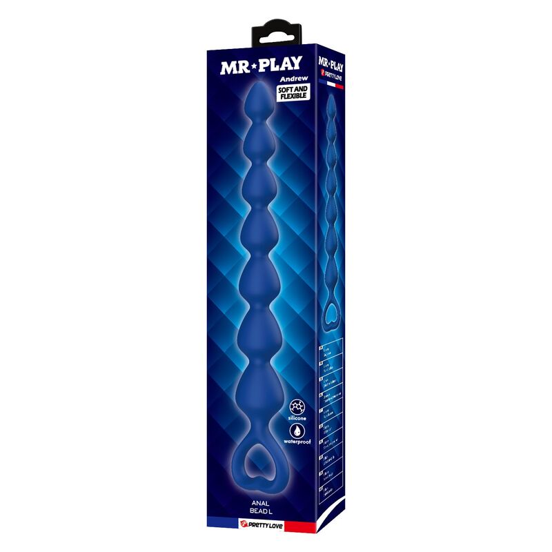MR PLAY - BOLAS ANALES Y PLUG ANAL SILICONA AZUL 26,7 CM 5 MR PLAY - BOLAS ANALES Y PLUG ANAL SILICONA AZUL 26,7 CM - Imagen 5