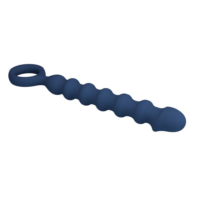 MR PLAY - BOLAS ANALES Y PLUG ANAL SILICONA AZUL -Ø- 3,4 CM - 28,5 CM 2 MR PLAY - BOLAS ANALES Y PLUG ANAL SILICONA AZUL -Ø- 3,4 CM - 28,5 CM - Imagen 2