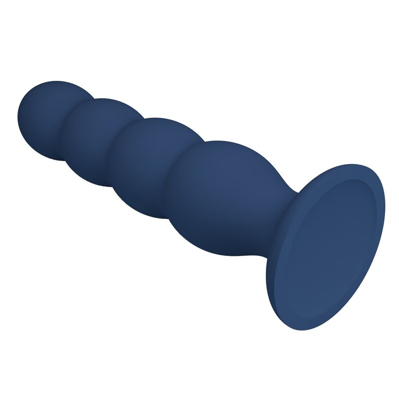 MR PLAY - PLUG ANAL CON 4 BOLAS METÁLICAS Y VENTOSA AZUL 5 MR PLAY - PLUG ANAL CON 4 BOLAS METÁLICAS Y VENTOSA AZUL - Imagen 5
