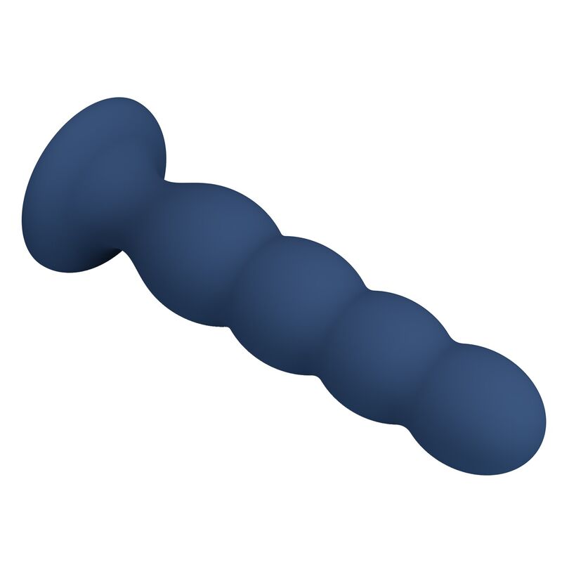 MR PLAY - PLUG ANAL CON 4 BOLAS METÁLICAS Y VENTOSA AZUL 6 MR PLAY - PLUG ANAL CON 4 BOLAS METÁLICAS Y VENTOSA AZUL - Imagen 6