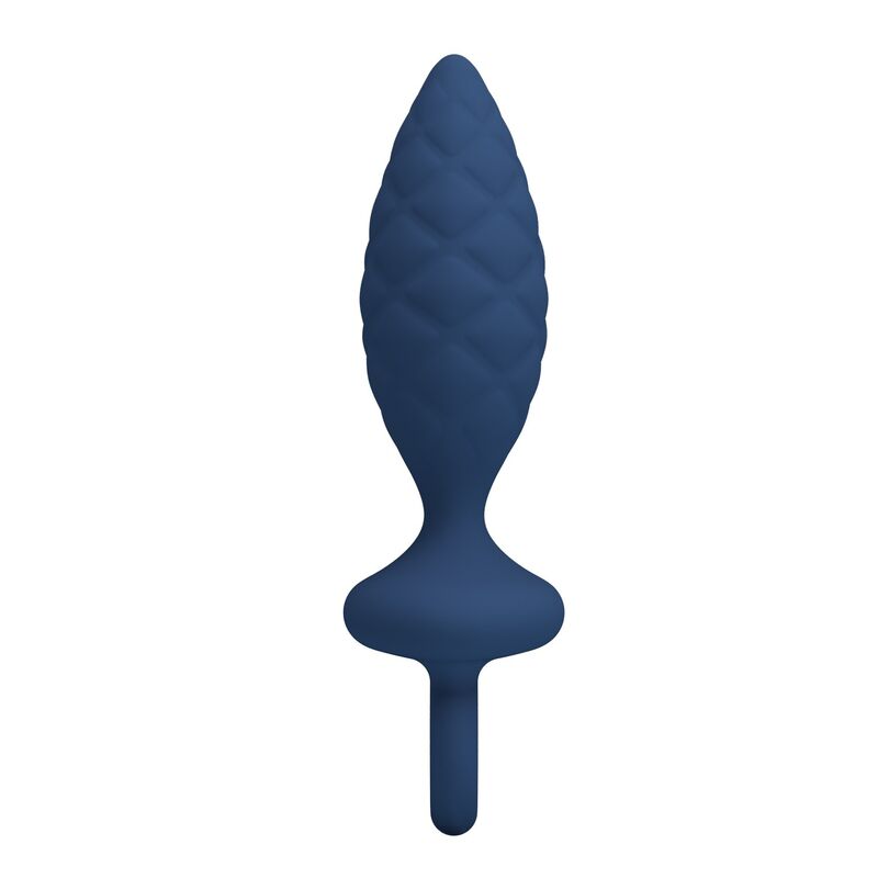 MR PLAY - PLUG ANAL TEXTURIZADO CON ANILLA AZUL L 8 MR PLAY - PLUG ANAL TEXTURIZADO CON ANILLA AZUL L - Imagen 8