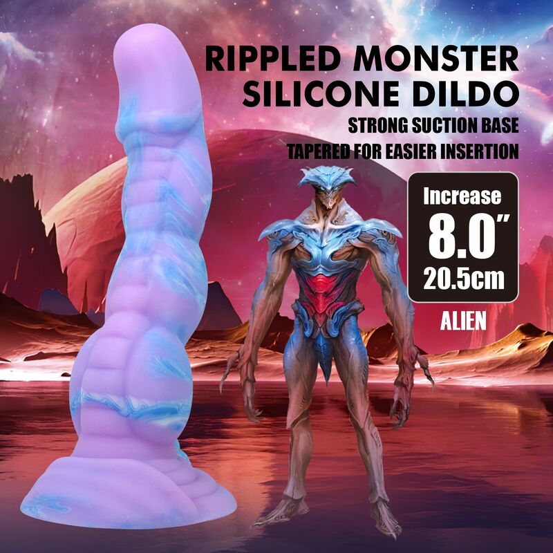 POWER MONSTERS - ALIEN DILDO 20,5 CM Ø 4,8 CM 7 POWER MONSTERS - ALIEN DILDO 20,5 CM Ø 4,8 CM - Imagen 7