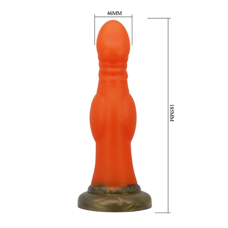 POWER MONSTERS - BLAZEHEART CHARGER DILDO 18,5 CM Ø 4,5 CM 6 POWER MONSTERS - BLAZEHEART CHARGER DILDO 18,5 CM Ø 4,5 CM - Imagen 6