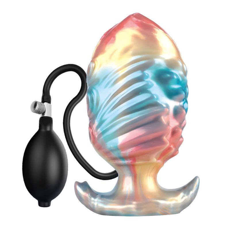 POWER MONSTERS - EBON LEVIATHAN PLUG ANAL HINCHABLE FANTASÍA TRICOLOR 18 CM 2 img 229051 9882e9e3a232de3d3a2fc83cf1740acb 1