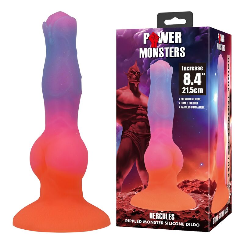POWER MONSTERS - HERCULES DILDO 21,5 CM Ø 5 CM 2 POWER MONSTERS - HERCULES DILDO 21,5 CM Ø 5 CM - Imagen 2