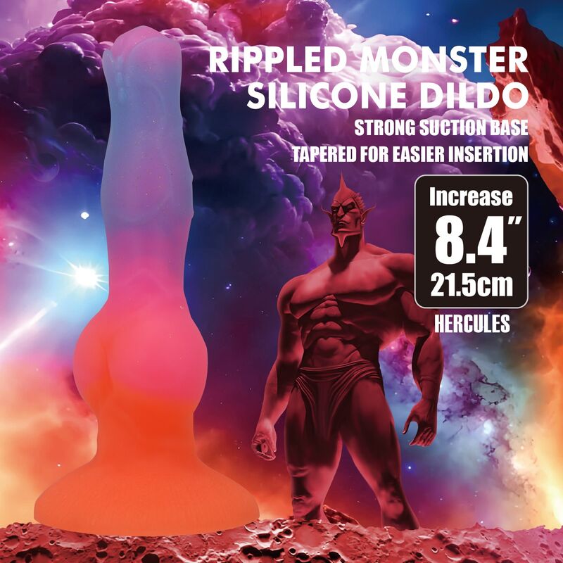 POWER MONSTERS - HERCULES DILDO 21,5 CM Ø 5 CM 7 POWER MONSTERS - HERCULES DILDO 21,5 CM Ø 5 CM - Imagen 7