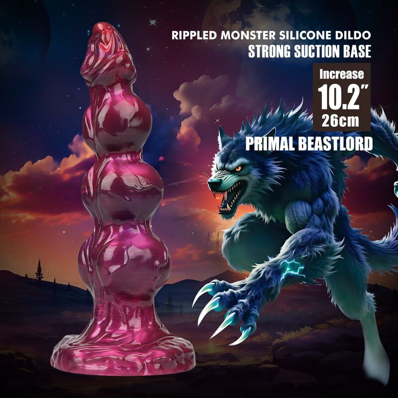 POWER MONSTERS - PRIMAL BEASTLORD DILDO FANTASÍA ROSA TRANSLÚCIDO 26 CM Ø 5 CM 7 POWER MONSTERS - PRIMAL BEASTLORD DILDO FANTASÍA ROSA TRANSLÚCIDO 26 CM Ø 5 CM - Imagen 7