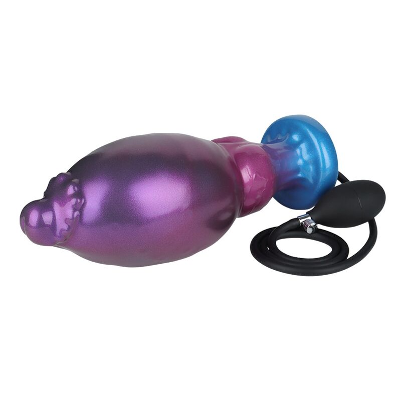 POWER MONSTERS - RIFT TITAN DILDO HINCHABLE FANTASÍA BICOLOR 24 CM Ø 5 CM 6 POWER MONSTERS - RIFT TITAN DILDO HINCHABLE FANTASÍA BICOLOR 24 CM Ø 5 CM - Imagen 6