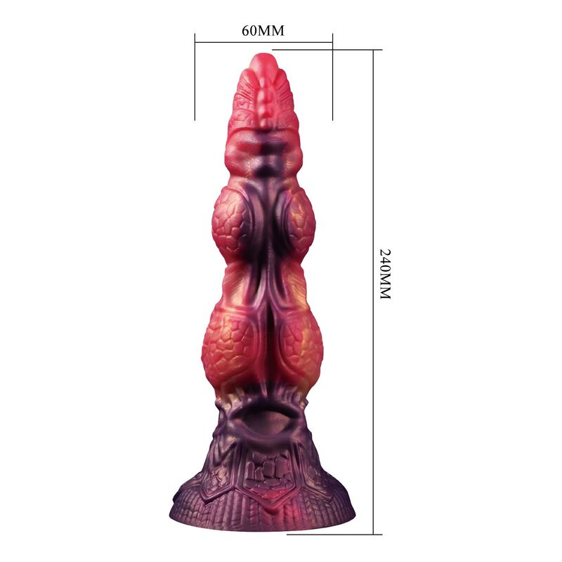 POWER MONSTERS - SAVAGE BEASTLORD DILDO FANTASÍA TRICOLOR 24 CM Ø 5 CM 2 POWER MONSTERS - SAVAGE BEASTLORD DILDO FANTASÍA TRICOLOR 24 CM Ø 5 CM - Imagen 2