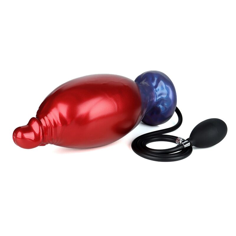 POWER MONSTERS - SHADOW BEHEMOTH DILDO HINCHABLE FANTASÍA BICOLOR 22 CM Ø 5 CM 2 POWER MONSTERS - SHADOW BEHEMOTH DILDO HINCHABLE FANTASÍA BICOLOR 22 CM Ø 5 CM - Imagen 2