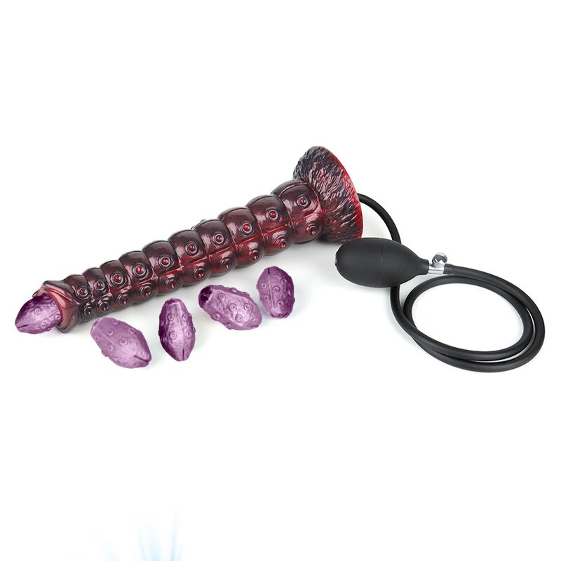 POWER MONSTERS - VOIDCLAW BRUTE DILDO HINCHABLE FANTASÍA BICOLOR 29 CM Ø 5,7 CM 2 POWER MONSTERS - VOIDCLAW BRUTE DILDO HINCHABLE FANTASÍA BICOLOR 29 CM Ø 5,7 CM - Imagen 2