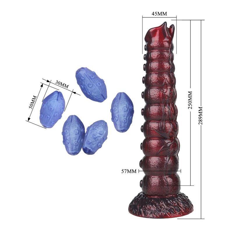 POWER MONSTERS - VOIDCLAW BRUTE DILDO HINCHABLE FANTASÍA BICOLOR 29 CM Ø 5,7 CM 4 POWER MONSTERS - VOIDCLAW BRUTE DILDO HINCHABLE FANTASÍA BICOLOR 29 CM Ø 5,7 CM - Imagen 4
