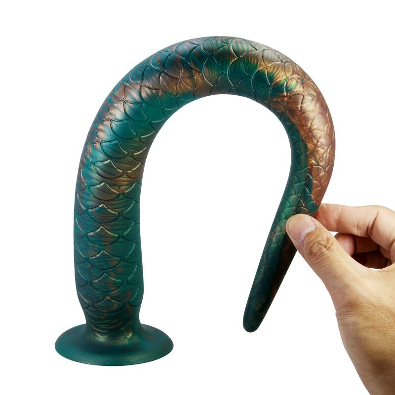 POWER MONSTERS - WILDWYRM TAIL DILDO BICOLOR 47 CM Ø 4 CM 6 POWER MONSTERS - WILDWYRM TAIL DILDO BICOLOR 47 CM Ø 4 CM - Imagen 6
