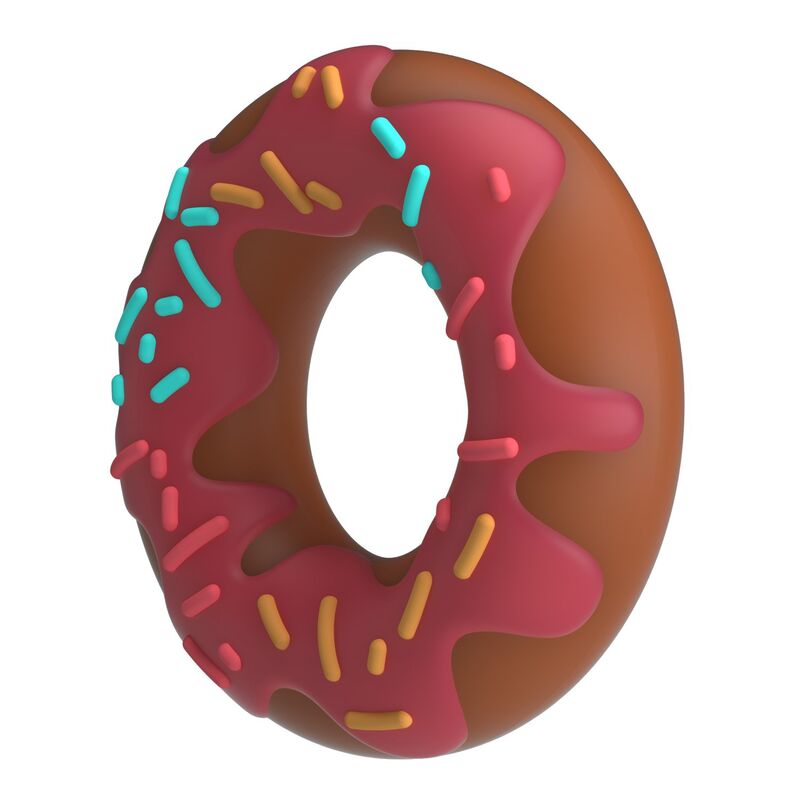 PRETTY LOVE - ANILLO PARA PENE SUPER DONUT ROSA 7 PRETTY LOVE - ANILLO PARA PENE SUPER DONUT ROSA - Imagen 7
