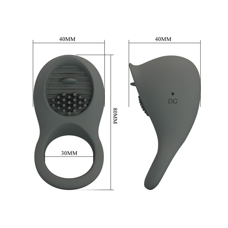 PRETTY LOVE - ANILLO VIBRADOR RECARGABLE CON ESTIMULACIÓN ORAL 7 PRETTY LOVE - ANILLO VIBRADOR RECARGABLE CON ESTIMULACIÓN ORAL - Imagen 7