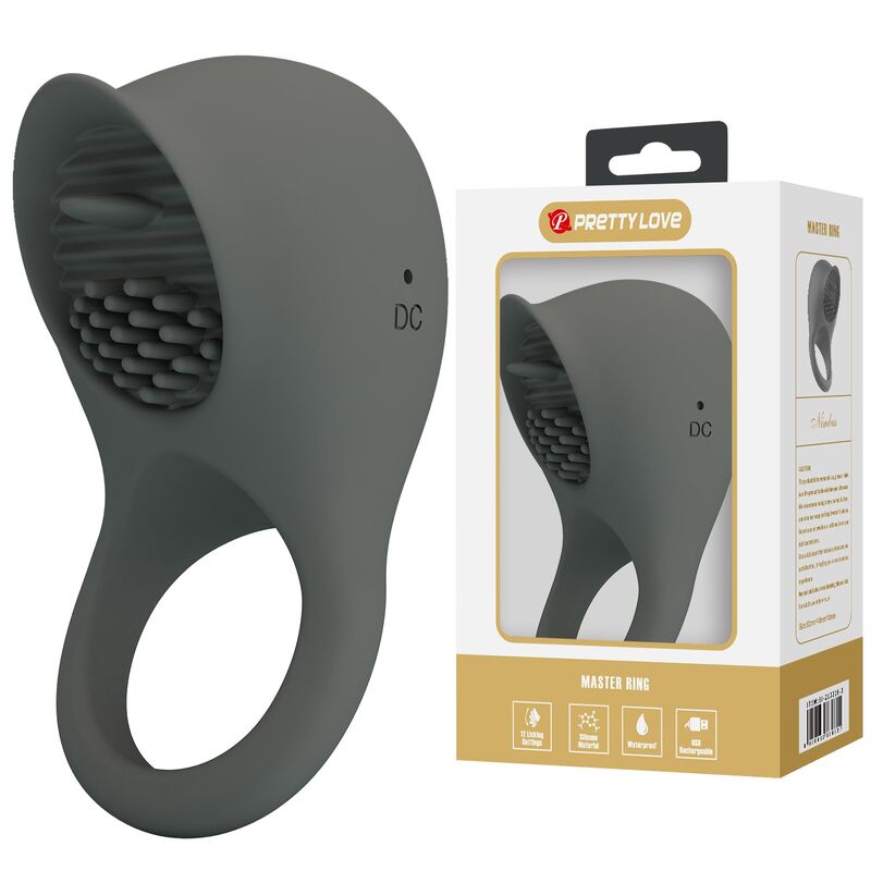 PRETTY LOVE - ANILLO VIBRADOR RECARGABLE CON ESTIMULACIÓN ORAL 8 PRETTY LOVE - ANILLO VIBRADOR RECARGABLE CON ESTIMULACIÓN ORAL - Imagen 8