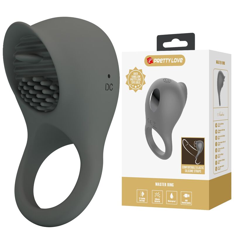 PRETTY LOVE - ANILLO VIBRADOR RECARGABLE CON ESTIMULACIÓN ORAL 10 PRETTY LOVE - ANILLO VIBRADOR RECARGABLE CON ESTIMULACIÓN ORAL - Imagen 10