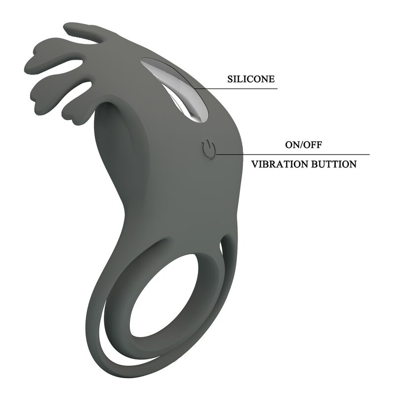 PRETTY LOVE - ANILLO VIBRADOR RECARGABLE CON ESTIMULADOR 10 PRETTY LOVE - ANILLO VIBRADOR RECARGABLE CON ESTIMULADOR - Imagen 10