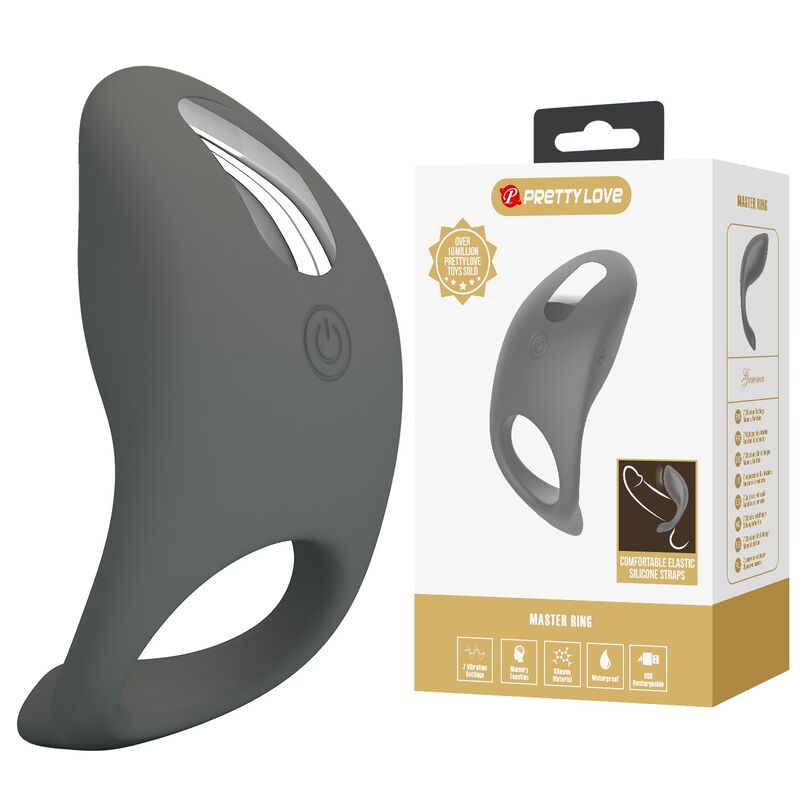 PRETTY LOVE - ANILLO VIBRADOR RECARGABLE SILICONA SUAVE 8 PRETTY LOVE - ANILLO VIBRADOR RECARGABLE SILICONA SUAVE - Imagen 8