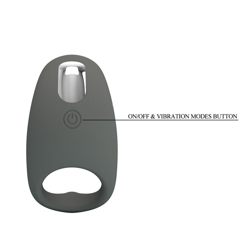 PRETTY LOVE - ANILLO VIBRADOR RECARGABLE SILICONA SUAVE 7 PRETTY LOVE - ANILLO VIBRADOR RECARGABLE SILICONA SUAVE - Imagen 7