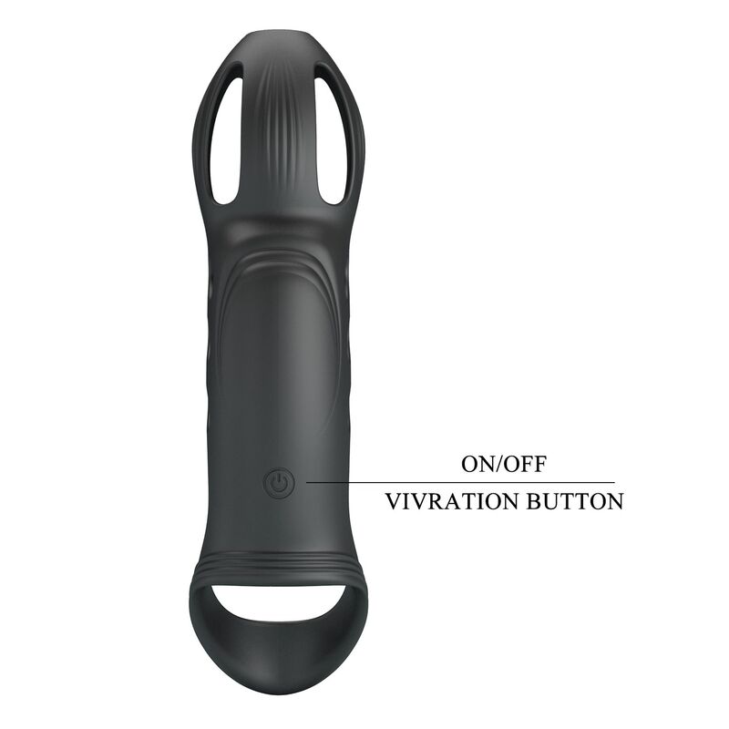 PRETTY LOVE - CRAIG ANILLO PARA PENE VIBRADOR RECARGABLE NEGRO 9 PRETTY LOVE - CRAIG ANILLO PARA PENE VIBRADOR RECARGABLE NEGRO - Imagen 9