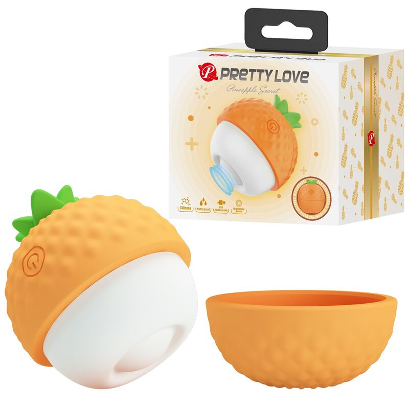 PRETTY LOVE - ESTIMULADOR CLITORAL CON SUCCIÓN Y GOLPETEOS RECARGABLE NARANJA 4 PRETTY LOVE - ESTIMULADOR CLITORAL CON SUCCIÓN Y GOLPETEOS RECARGABLE NARANJA - Imagen 4