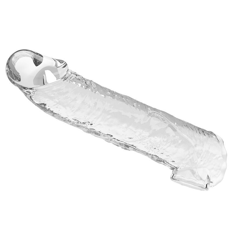 PRETTY LOVE - FUNDA EXTENSORA PARA PENE AJUSTABLE 26 CM Ø 4 CM COLOR TRANSPARENTE 8 PRETTY LOVE - FUNDA EXTENSORA PARA PENE AJUSTABLE 26 CM Ø 4 CM COLOR TRANSPARENTE - Imagen 8