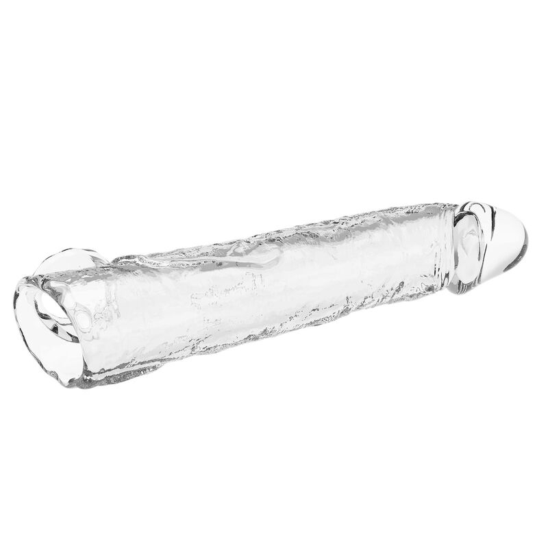 PRETTY LOVE - FUNDA EXTENSORA PARA PENE AJUSTABLE 26 CM Ø 4 CM COLOR TRANSPARENTE 7 PRETTY LOVE - FUNDA EXTENSORA PARA PENE AJUSTABLE 26 CM Ø 4 CM COLOR TRANSPARENTE - Imagen 7
