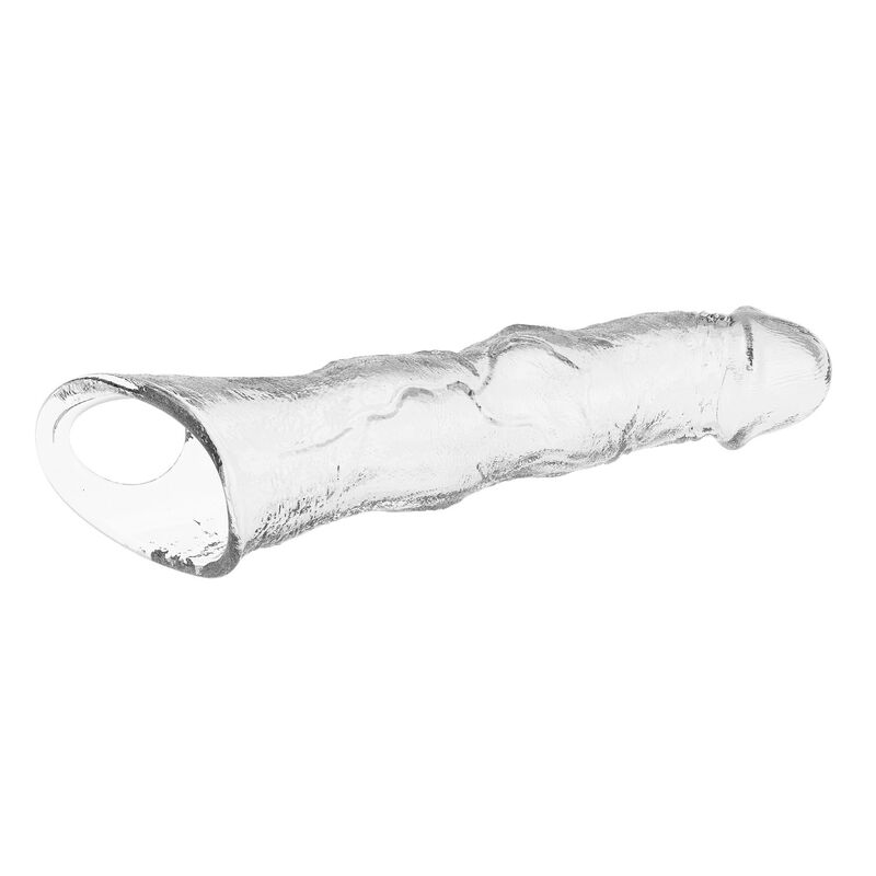 PRETTY LOVE - FUNDA EXTENSORA PARA PENE AJUSTABLE 28 CM Ø 4,5 CM COLOR TRANSPARENTE 5 PRETTY LOVE - FUNDA EXTENSORA PARA PENE AJUSTABLE 28 CM Ø 4,5 CM COLOR TRANSPARENTE - Imagen 5