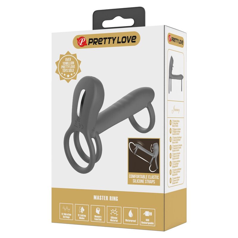 PRETTY LOVE - FUNDA PARA PENE CON DOBLE ESTIMULACIÓN Y EFECTO ORAL 7 PRETTY LOVE - FUNDA PARA PENE CON DOBLE ESTIMULACIÓN Y EFECTO ORAL - Imagen 7