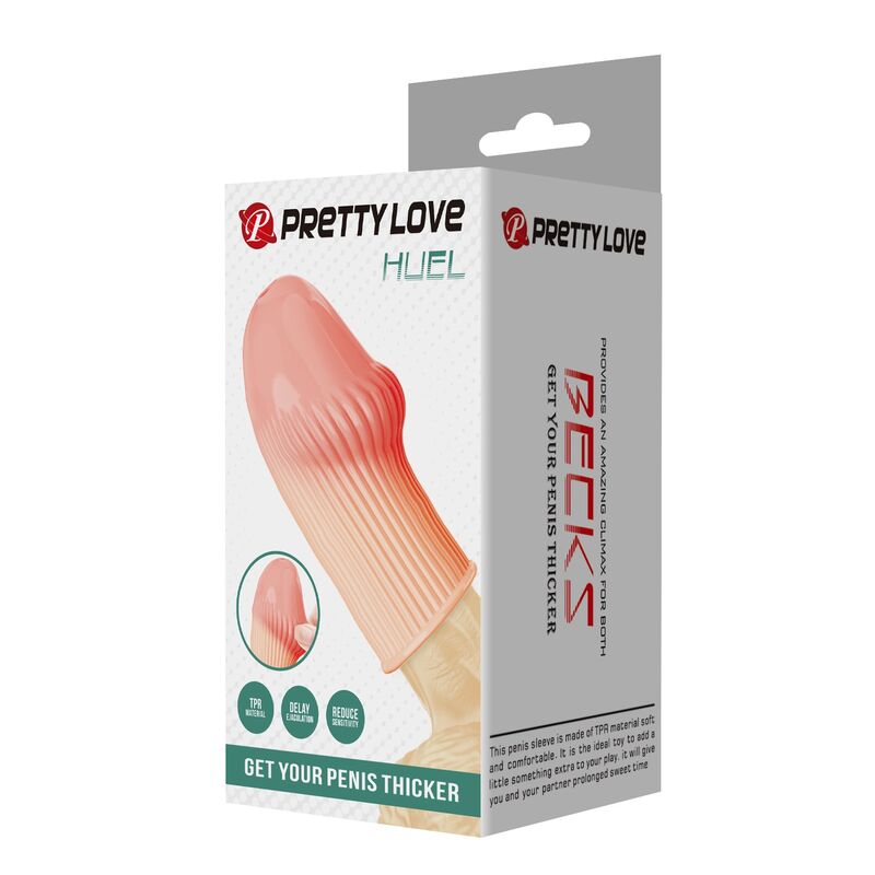 PRETTY LOVE - HUEL FUNDA PARA PENE COLOR NATURAL 6 PRETTY LOVE - HUEL FUNDA PARA PENE COLOR NATURAL - Imagen 6