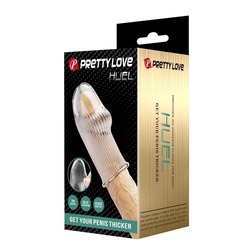 PRETTY LOVE - HUEL FUNDA PARA PENE GET YOUR PENIS THICKER TRANSPARENTE 5 PRETTY LOVE - HUEL FUNDA PARA PENE GET YOUR PENIS THICKER TRANSPARENTE - Imagen 5