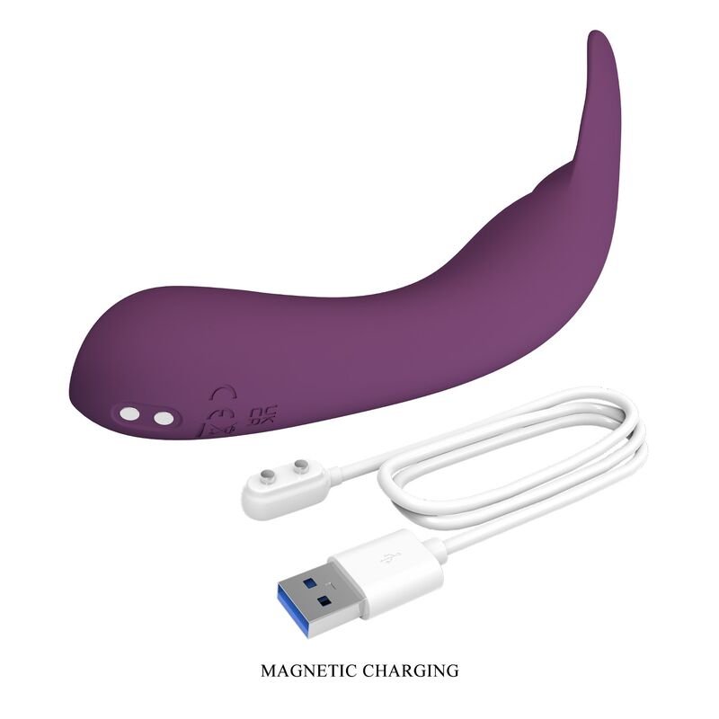 PRETTY LOVE - KENYELL VIBRADOR RECARGABLE 10 FUNCIONES MORADO 3 PRETTY LOVE - KENYELL VIBRADOR RECARGABLE 10 FUNCIONES MORADO - Imagen 3