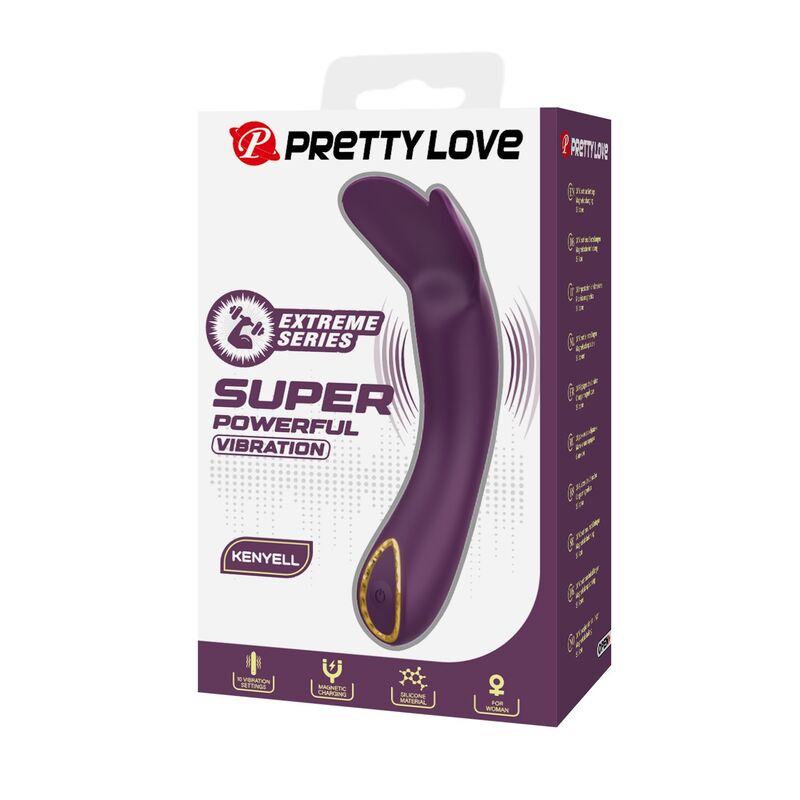 PRETTY LOVE - KENYELL VIBRADOR RECARGABLE 10 FUNCIONES MORADO 7 PRETTY LOVE - KENYELL VIBRADOR RECARGABLE 10 FUNCIONES MORADO - Imagen 7