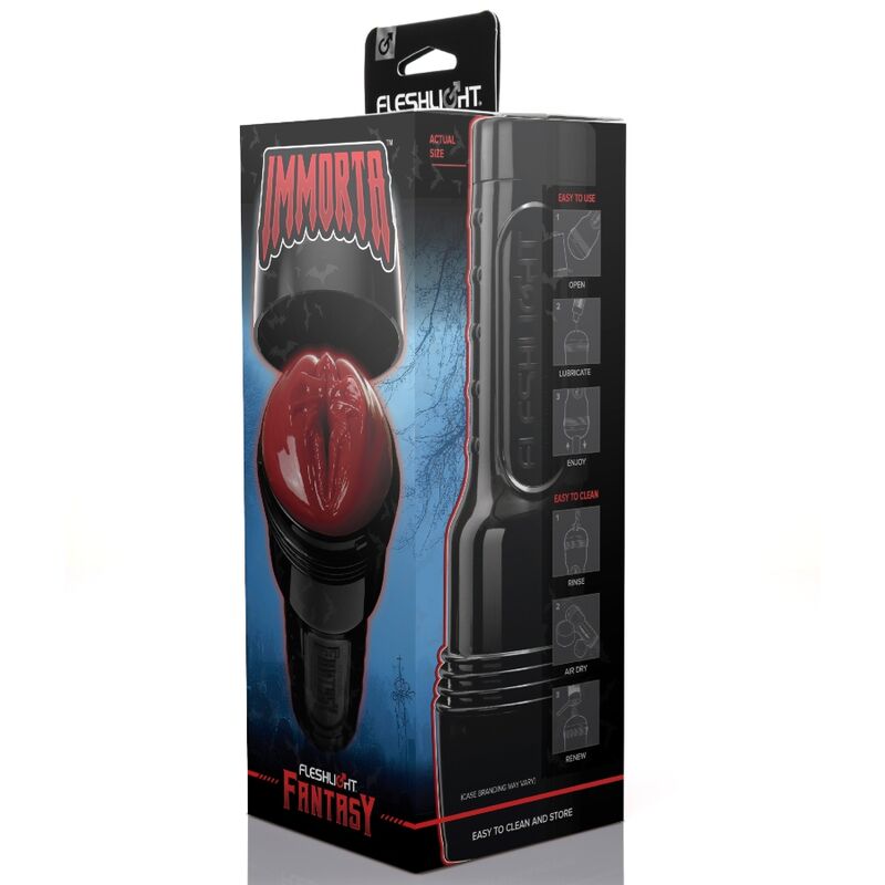 FLESHLIGHT FANTASY - INMORTA STROKER MASTURBADOR REALISTA 9 FLESHLIGHT FANTASY - INMORTA STROKER MASTURBADOR REALISTA - Imagen 9