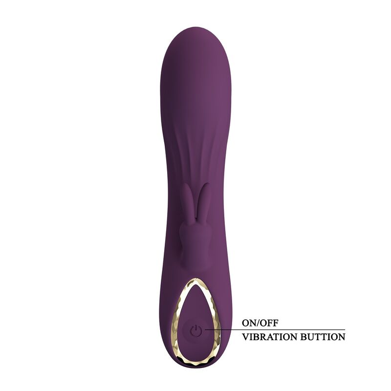 PRETTY LOVE - LANDYN VIBRADOR RABBIT RECARGABLE 10 FUNCIONES MORADO 2 PRETTY LOVE - LANDYN VIBRADOR RABBIT RECARGABLE 10 FUNCIONES MORADO - Imagen 2