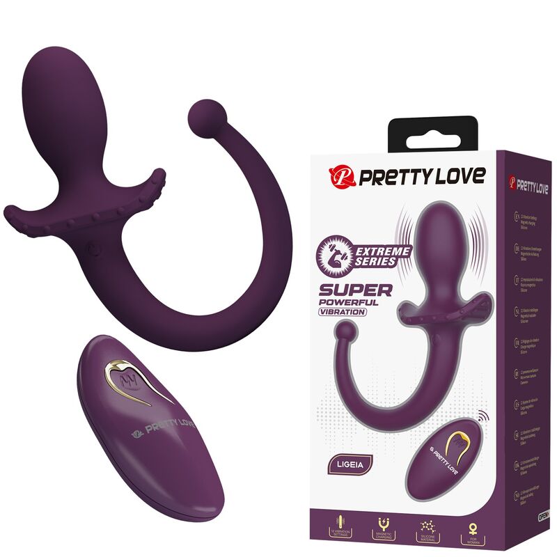 PRETTY LOVE - LIOEA PLUG ANAL CON COLA VIBRADOR 12 FUNCIONES COLOR MORADO CONTROL REMOTO 10 PRETTY LOVE - LIOEA PLUG ANAL CON COLA VIBRADOR 12 FUNCIONES COLOR MORADO CONTROL REMOTO - Imagen 10