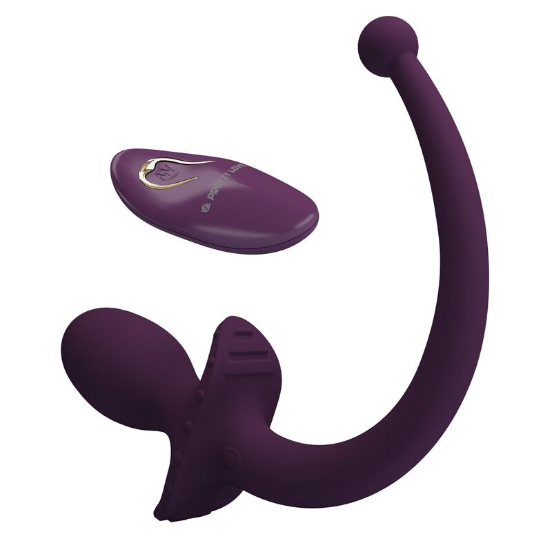 PRETTY LOVE - LIOEA PLUG ANAL CON COLA VIBRADOR 12 FUNCIONES COLOR MORADO CONTROL REMOTO 3 PRETTY LOVE - LIOEA PLUG ANAL CON COLA VIBRADOR 12 FUNCIONES COLOR MORADO CONTROL REMOTO - Imagen 3