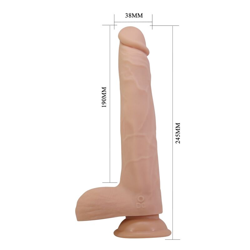 PRETTY LOVE - NOLAN DILDO VIBRADOR CON EMPUJE Y ROTACIÓN CONTROL REMOTO 24,5 CM Ø 5 CM COLOR NATURAL 8 PRETTY LOVE - NOLAN DILDO VIBRADOR CON EMPUJE Y ROTACIÓN CONTROL REMOTO 24,5 CM Ø 5 CM COLOR NATURAL - Imagen 8