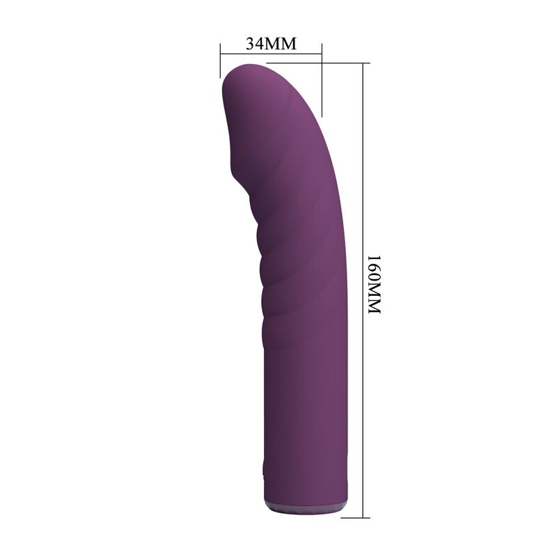 PRETTY LOVE - RYLAND VIBRADOR RECARGABLE 10 FUNCIONES MORADO 3 PRETTY LOVE - RYLAND VIBRADOR RECARGABLE 10 FUNCIONES MORADO - Imagen 3