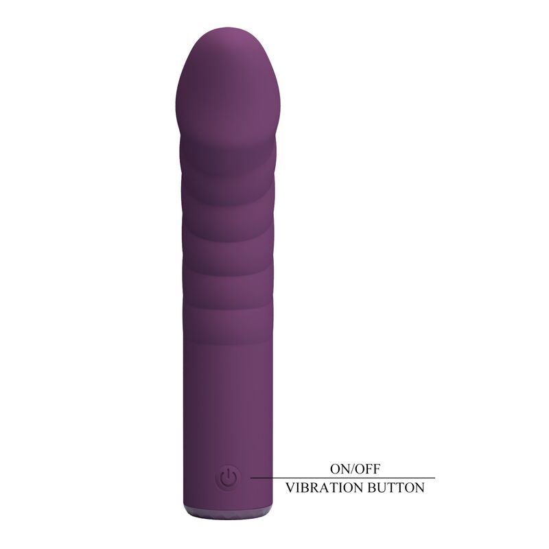 PRETTY LOVE - RYLAND VIBRADOR RECARGABLE 10 FUNCIONES MORADO 1 PRETTY LOVE - RYLAND VIBRADOR RECARGABLE 10 FUNCIONES MORADO