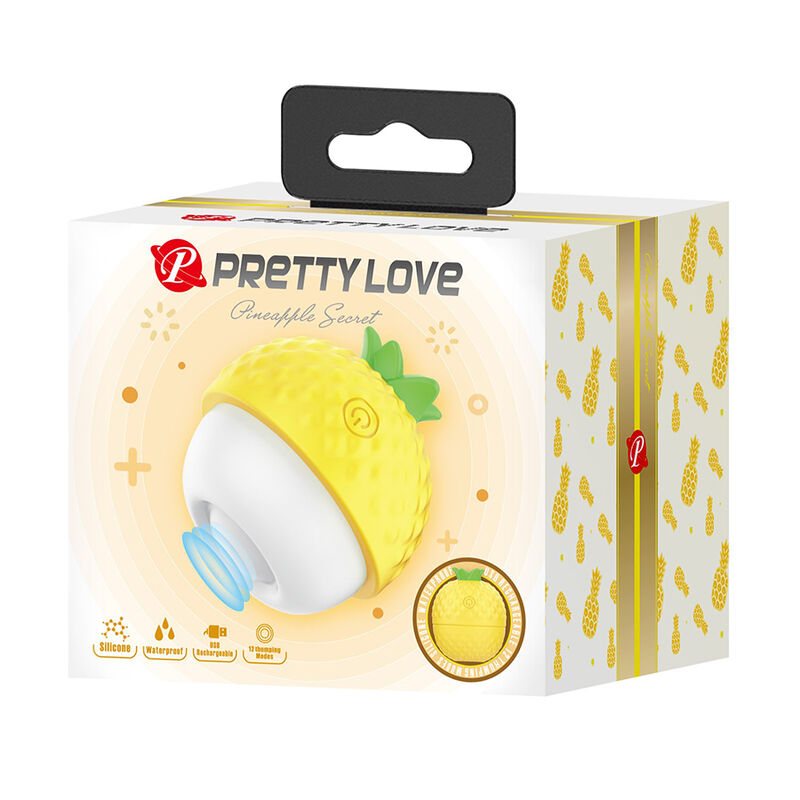 PRETTY LOVE - ESTIMULADOR CLITORAL CON SUCCIÓN Y GOLPETEOS RECARGABLE AMARILLO 6 PRETTY LOVE - ESTIMULADOR CLITORAL CON SUCCIÓN Y GOLPETEOS RECARGABLE AMARILLO - Imagen 6