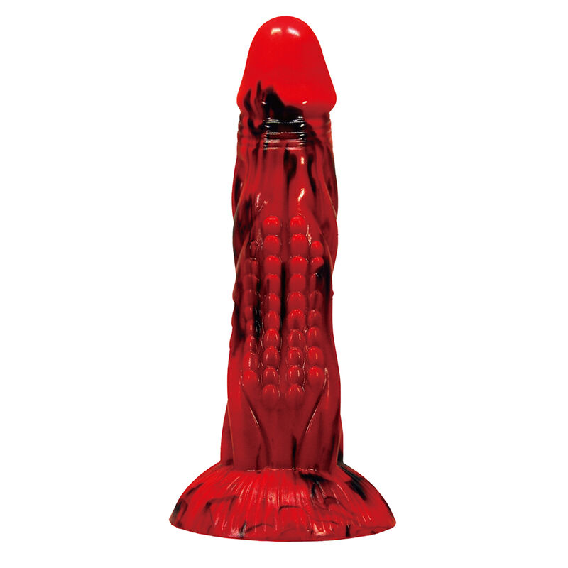 POWER MONSTERS - MINOTAUR DILDO FANTASÍA CON VENTOSA 21 CM Ø 5 CM ROJO Y NEGRO 17 img 232121 deac55b7b3263aa984e621be94e59ee4 1