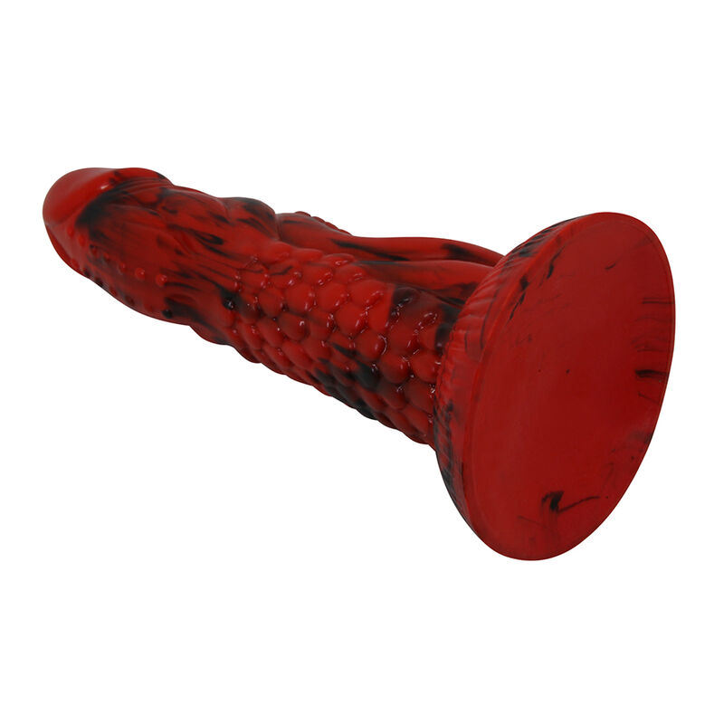 POWER MONSTERS - MINOTAUR DILDO FANTASÍA CON VENTOSA 21 CM Ø 5 CM ROJO Y NEGRO 5 POWER MONSTERS - MINOTAUR DILDO FANTASÍA CON VENTOSA 21 CM Ø 5 CM ROJO Y NEGRO - Imagen 5