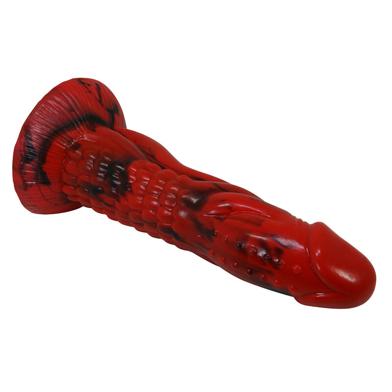 POWER MONSTERS - MINOTAUR DILDO FANTASÍA CON VENTOSA 21 CM Ø 5 CM ROJO Y NEGRO 6 POWER MONSTERS - MINOTAUR DILDO FANTASÍA CON VENTOSA 21 CM Ø 5 CM ROJO Y NEGRO - Imagen 6